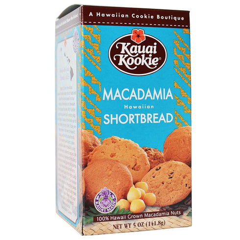 Macadamia Nut Shortbread Classic 4.5 oz by Kauai Kookie...
