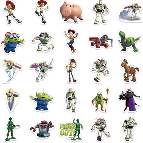 50Pcs Toy Story Sticker for Kids,Cute Cartoon Characters Stickers, Decal Childrens Decorative Sticker for Teens Adults (Pink)...