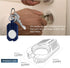 4 Pack Waterproof Airtag Keychain for Apple Airtag,Protective Airtag Case with Loop Key Ring for Wallet,Luggage,Cat,Dog,Pets,Compatible with Apple...