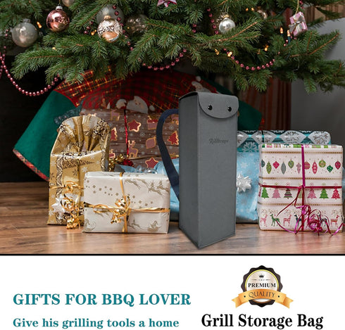 Grill tool bag?BBQ tool storage?Grilling Bags for Outdoor Grilling, Grill tool storage? BBQ tool bag? grill utensil storage,Foldable Grill Bag for...