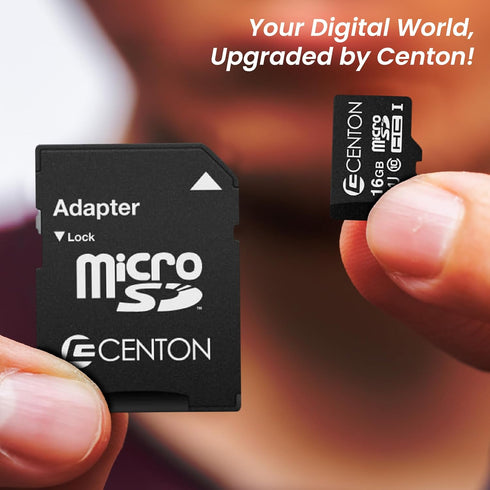 Centon Electronics Micro SD Card, Ultimate Memory Card for Phones, Tablets, Cameras, and More, 16GB...