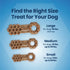 Blue Buffalo Medium Dental Chews for Dogs, Daily Dental Care Dog Treats Made in the USA with Natural Ingredients, Chicken & Spearmint (14 Count)...