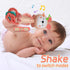 Baby Music Rattle Toy, Baby Teething Toy for Infants 6-12-18 Months Toddlers Sensory Toys Baby Boy Girl Gifts (Rabbit)...