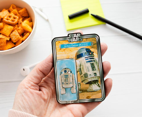 AQUARIUS Star Wars R2D2 Action Figure Funky Chunky Novelty Magnet for Refrigerator, Locker, Whiteboard & Game Room Officially Licensed Merchandise...