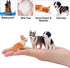 12PCS Dog Figurines Playset, Realistic Detailed Plastic Puppy Figures, Hand Painted Mini Dog Figures Toy Set Cake Toppers Birthday Easter Eggs Gif...