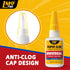 LMQ Cyanoacrylate Glue (CA Glue), Thick Super Glue for All Purpose, Waterproof Glue for Vertical Surface, Filling Large Gaps and Many Materials, 3...