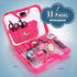 Girls Beauty Salon Set Pretend Play Stylist Hair Cutting Kit Hairdresser Toys with Hair Dryer, Scissors, Barber Apron and Styling Accessories...