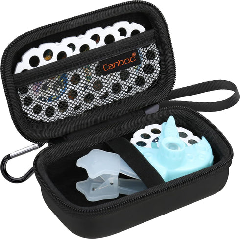Canboc Carrying Case Compatible with Moonlite Mini Projector, Storybook Projector Storage Bag, Mesh Pocket fit Story Reels, Back (Case Only)...