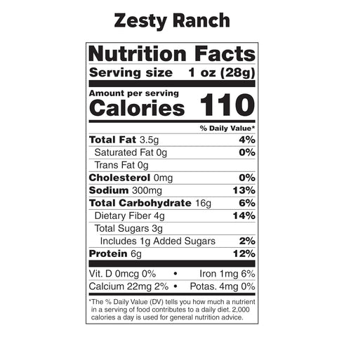 Bada Bean Bada Boom, Crunchy Roasted Broad Bean Snacks (Fava), High Protein, Vegan, Gluten-free - 110 Calorie Packs, Ranch, 1 Ounce (Pack of 24)...