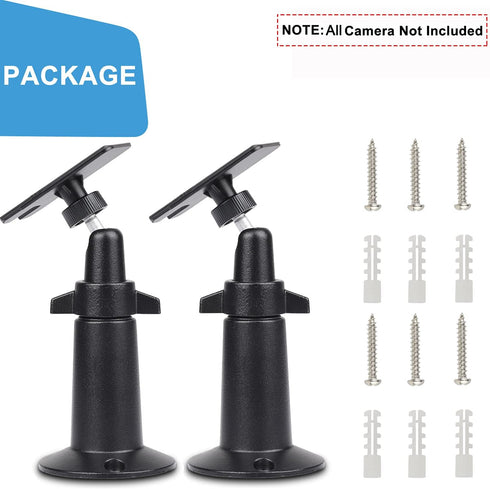 Wall Mount Compatible with SimpliSafe SimpliCam 1080p Wired Indoor Home Security Camera, 360 Degree Adjustable Aluminium Wall Mounting Bracket for...