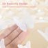 Tulle Fabric by The Yard 1 Yard White 3D Butterfly Lace Fabric Mesh Lace for DIY Wedding Veil Dress Costume Accessories Home Decor...