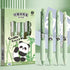 4 Pcs Erasable Gel Pens Cartoon Retractable Cute Panda Pens Erasable Pens 0.5mm Blue Ink Writing Pen Office School Pens Women Girls Boys Pens (Blu...
