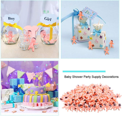 200pcs1 Mini Plastic Baby Party Preference Baby Shower, Ice Games, Baby Game Decoration Party...