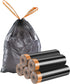 Small Drawstring Trash Bag, 4 Gallon Garbage Bags JOYBOS Bathroom Trash can Liners 75 Counts...