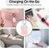 Portable Wireless Charger Compatible for Apple Watch Series 9/8/UItra/7/6/5/4/3/2/SE, 1500mAh Portable iWatch Charger Travel, Magnetic Portable Wa...
