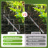 30 Pcs Galvanized Landscape Staples Metal Garden Stakes Heavy Duty for Ground Cover, U-Shaped Pins Yard Stakes Weed Barrier Fabric, Garden Hose, D...