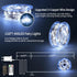 132ft 400 LED Fairy Lights Plug in Silver Wire Outdoor String Lights Waterproof Firefly Starry Lights with Remote Timer Twinkle Lights for Wedding...
