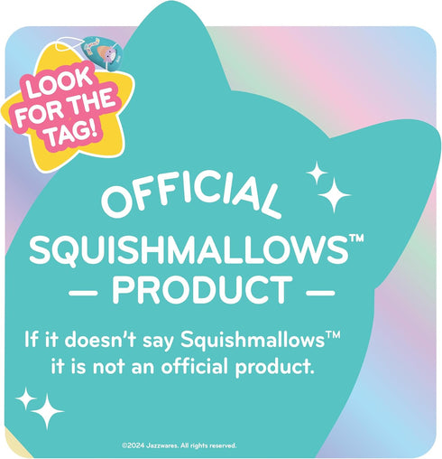 Squishmallows Original 10-Inch Felton The Siamese Cat - Official Jazwares Plush - Collectible Soft & Squishy Stuffed Animal Toy - Add to Your Squa...