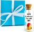 Kseniya Revta Cute Girlfriend and Boyfriend Gifts - Personalized Anniversary Present for Her Him - Custom Photo Birthday Gift Bottle (Colorful Hou...