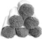 AlfaBot Replacement Pads for X7 X8 Window Cleaning Robot- 6 Set/12 Pieces...