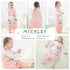 MICHLEY Unisex Baby Wearable Blanket Autumn Winter Toddler Sleeveless Sleeping Bag with Feet,Cat,1-3T...
