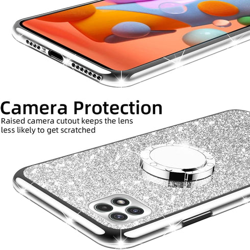 for Samsung Galaxy A22 5G Phone Case, for 2021 Boost Mobile Celero 5G Case (Not 2024 Celero 5G Plus) Girls Women Cute Slim TPU Shockproof Protecti...