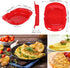 Silicone Omelette Maker,Microwavable Omelet Maker,Nonstick Egg Roll Baking Pan,Quick& Easy Breakfast/Lunch/Dinner Baking Tool,Dishwash Safe...