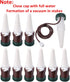 10 Pack Plant Watering Stakes Automatic Devices Plant Self Drip Irrigation Slow Release Indoor Outdoor Terracotta Water Spikes for Potted Plants F...