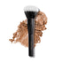 LAURA GELLER Full Face Powder Makeup Brush with Wooden Handle in Midnight Black – Foundation, Setting Powder, Blush, Bronzer, Highlighter and Lumi...