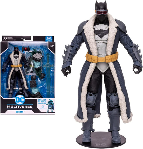 DC Multiverse Batman Endless Winter 7" Action Figure with Build-A Frost King Piece and Accessories...