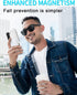 for Galaxy S22 Case Magnetic Compatible with MagSafe, Drop Protection Rugged Shockproof Phone Cover for Samsung Galaxy S22 (White)...