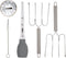 Ecolution Turkey Roasting Gadget Set, Standard, Stainless Steel...
