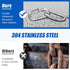 KINLINK 15PCS M6 1/4 Quick Link Chain Connector, 304 Stainless Steel carabiner, Small Locking Carabiner Clips Heavy Duty Chain Link Connector for ...