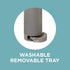 Zenna Home Nickel Smart Accessories NeverRust Rustproof Easy Clean Toilet Bowl Brush Holder (EBH1ALBNL)...