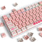 Guffercty kred 129-keycaps XDA Profile PBT Keyboard Key caps Full Set, Custom Keycaps Dye Sublimation for 61/68/84/87/108 Mechanical Keyboard (Nau...