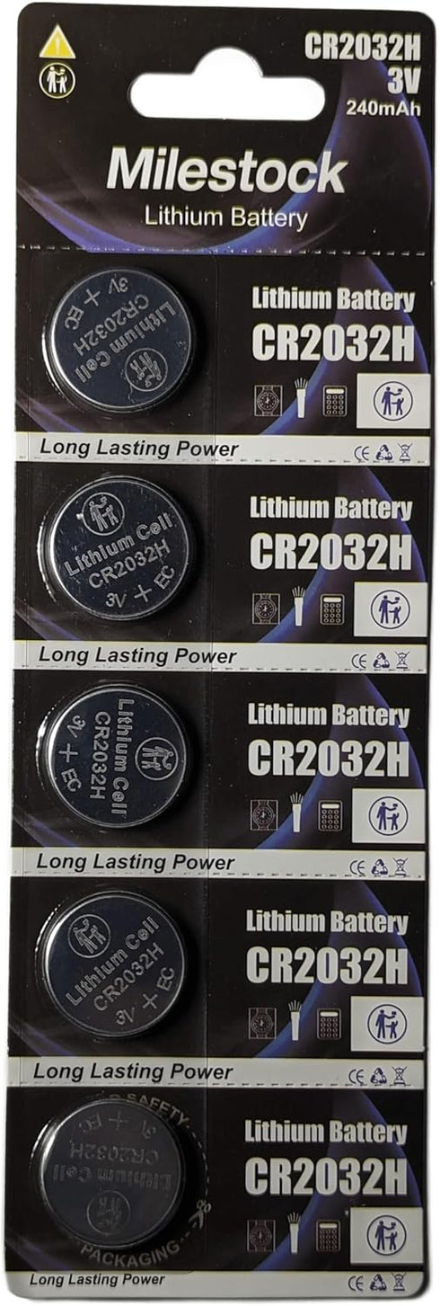 5-Pcs 3-Volt Lithium Coin Cell Battery Compatible with One Touch Ultra2 Ultra-2 Blood Glucose Meter, Sugar Monitor, CR2032-0129...