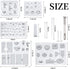 Suhome 73 Pack Resin Earring Mold Jewelry Silicone Resin Molds Making Kits Including Earring, Pendant, Bracelet, Necklace, Button Silicone Resin C...