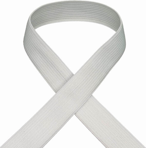 Knit Elastic 3/4 Inch Wide White Heavy Stretch High Elasticity Knit Elastic Band 10 Yards...