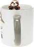 Pavilion Gift Company Slow The Sloth Down - Sloth Gray 17oz Dolomite Coffee Cup Mug...