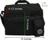 Transworld Durable Deluxe Insulated Lunch Cooler Bag (Many Colors and Size Available) (12"x10"x8 1/2", Black)...