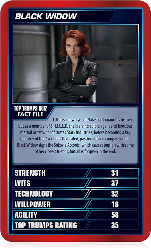 Top Trumps Card Game Marvel - Family Games For Kids and Adults - Learning Games - Kids Card Games for 2 Players and more - Kid War Games - Card Wa...