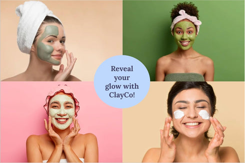 10 Piece Clay Mask Variety Kit for Men & Women Facial and Skin Care, Clay Face Mask Set (Rose, Dead Sea, Green Tea, Aloe Vera, 24K Gold)...