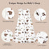 david's kids 100% Cotton Baby Sleep Sack 12-18 Months, Ultra Soft Baby Wearable Blankets with 2-Way Zipper, 2 Pack Comfy Toddler Sleeping Bags for...