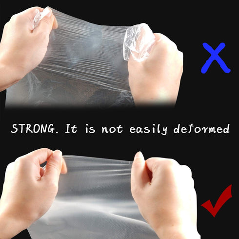 TOSSOW Pastry Bags 100 Pack Disposable Decorating Bags Thickened Piping with 3 Icing Bags Ties Fit for all Sized Tips Kit and Couplers TOSSOW Bake...