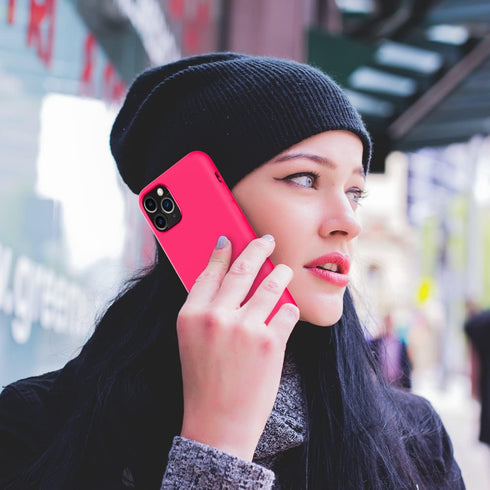 ZUSLAB Case Compatible with Apple iPhone 11 Pro, Silicone Gel Rubber Bumper Cover Replacement for Apple iPhone 11 Pro Phone Slim Thin Hard Shell S...