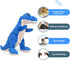 Dog Toys Dinosaur Dog Toy Blue Stuffed Animals Chew Toy Plush Squeaky Dog Birthday Toys for Small Large Big Dogs...