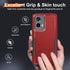 for Motorola Moto G Stylus 5G 2024 Case with Tempered Glass Screen Protector,Heavy Duty Rugged Shockproof Full Body Protective Cover,Red...