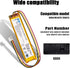 K800 Battery for Logi K800 MX Keys YR0073, 802085P 802085 533-000177 533-000221 533-000141,wireless Keyboard Mouse replacement battery,1500mAh...