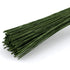 200 Pieces Dark Green Floral Stem Wire 14 Inch Stem Wire Flower Making Accessory Florist Wire for Crafts Flower Arrangement Stem Wrapping DIY Bouq...