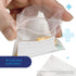 Deke Home - 100 Pack Clear Resealable Pill Bags (4x2.75 in), Travel Medicine Pouches with Write-On Label, BPA-Free Disposable Pill Organizer for M...